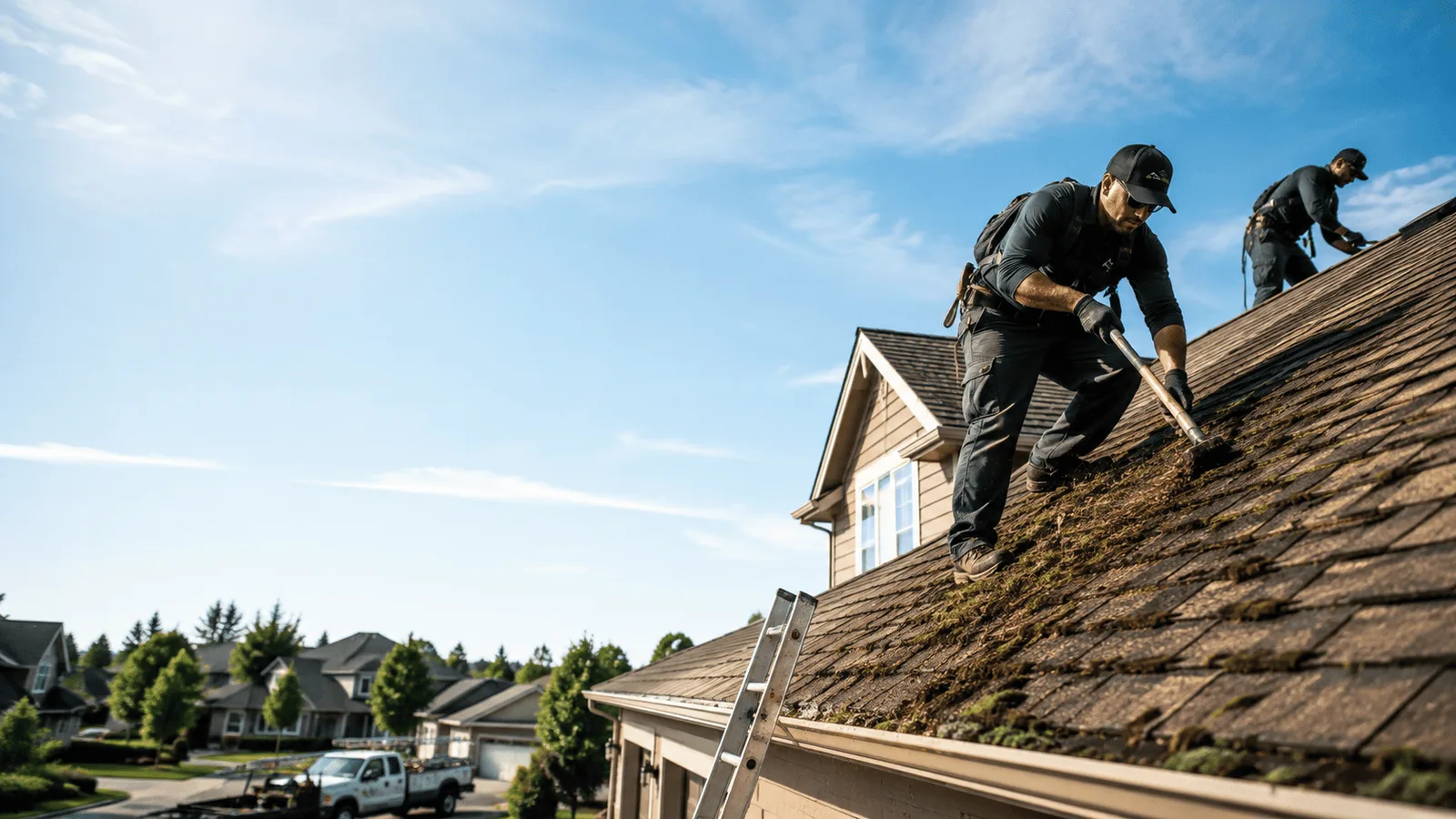 Roof Moss Removal in Springfield, OH near me